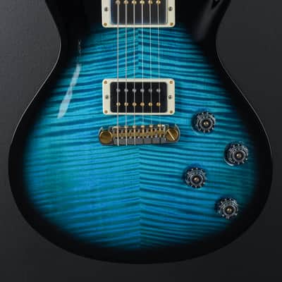 Paul Reed Smith Mark Tremonti Signature 10 Top w/Stoptail - Aqua Smokewrap Burst image 2