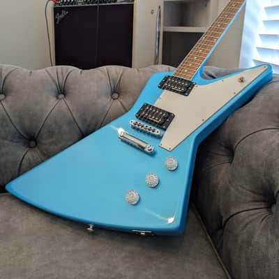 Gibson 70s Explorer 2020 - Chill BluPearl *Mod Collection* image 3