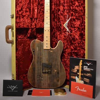 2018 Fender Custom Shop Masterbuilt Esquire Hollywood Bowl Front Row Legend Yuriy Shishkov #12 w/OHSC image 1