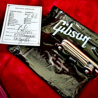 Gibson ES-335 Block 2023 Figured Antique Natural image 12