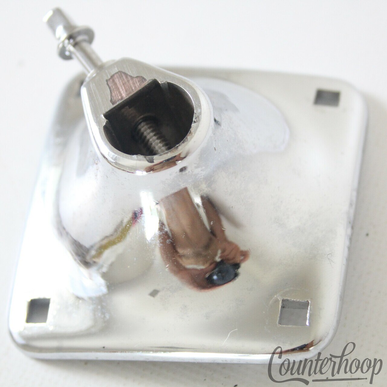 Slingerland Set-O-Matic Tom Drum Mount Arm Receiver Chrome Vintage 60s-70s USA* — main photograph