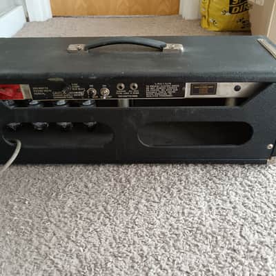 Fender Bassman 100 2-Channel 100-Watt Guitar Amp Head 1972 - 1976 - Silverface image 2