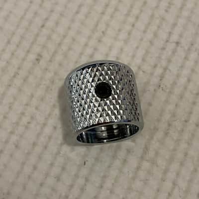 1 - 2000's Era Electric Guitar Chrome Dome Metal Volume Allen Head Set Screw Knob 6MM image 3