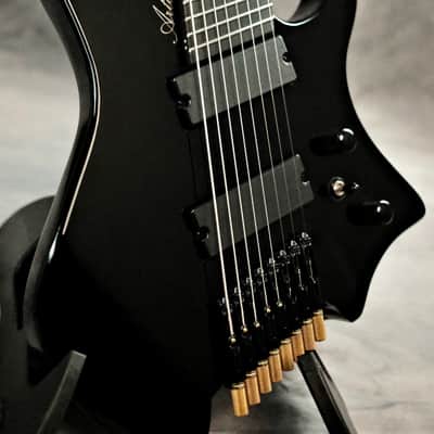 Artist AG78V3 Multi-Scale Headless 8-String 2025 - Piano Black image 3