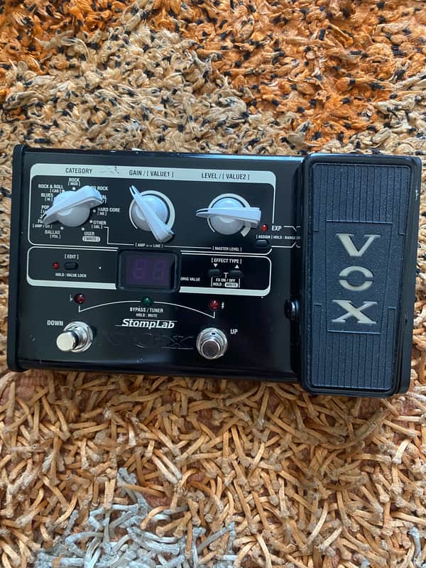 Vox SL2G StompLab IIG Modeling Guitar Processor 2010s - Black image 1