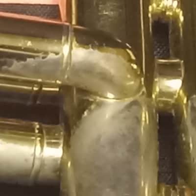 Pan American Trumpet serial 187563 - Lacquer image 9