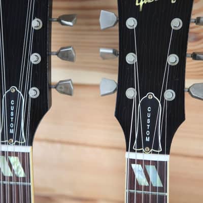 Gibson SLASH 1966 EDS-1275 DOUBLENECK - SIGNED/AGED 2019 - Black image 10