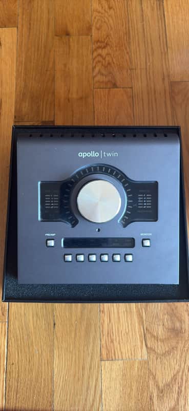 Universal Audio Apollo Twin QUAD MKII Thunderbolt Audio Interface With Plugins 2010s - Dark Grey image 1