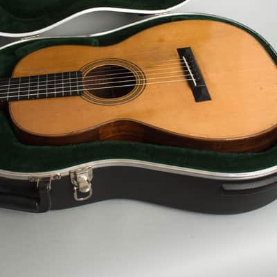 C. F. Martin 0-21 Flat Top Acoustic Guitar (1928), ser. #37478, molded black plastic hard shell case. image 12