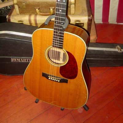 1978 Martin HD-28 Natural w Original Hardshell Case image 2