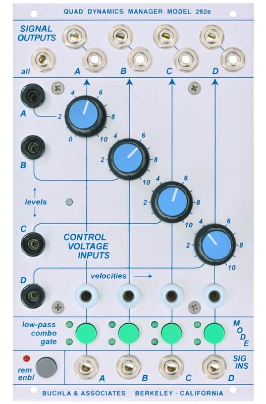 Buchla 292e Quad Dynamics Manager image 1