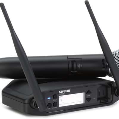 Shure GLXD24+/SM58 Digital Wireless Handheld System with SM58 Capsule image 1