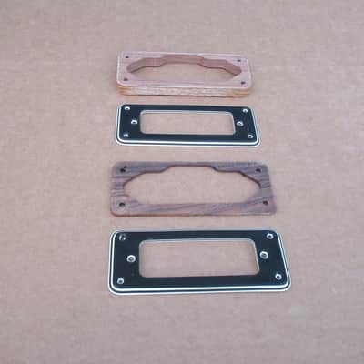 Vintage Univox Guitar Pickup Rings With Spacers Semi Hollow Body Teisco Japan image 3