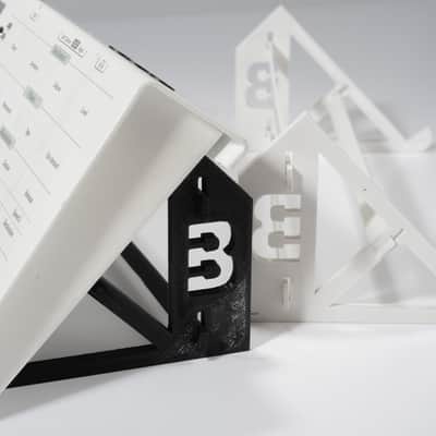 Waldorf Blofeld Desktop Stand in Black/White image 2