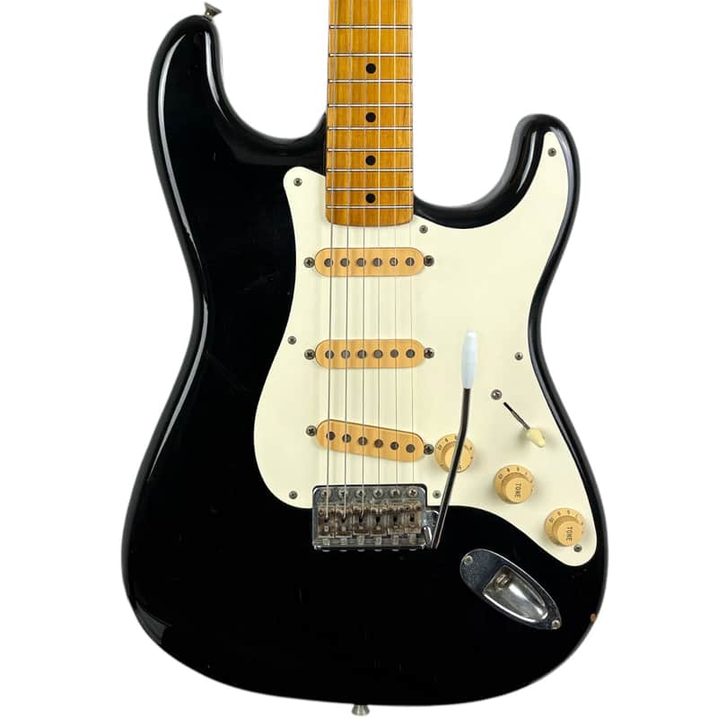 Fender Japan 50s Reissue Stratocaster 1989-1990 - Black image 1