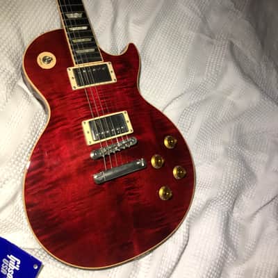 Gibson Les Paul Standard Limited Custom Color Edition Ebony fretboard 50s Neck Profile 2005 - 2006 - Black Cherry image 7