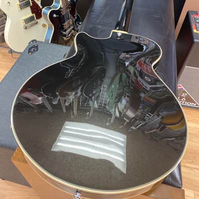D'Angelico Premier SS Semi-Hollow Black Flake image 7