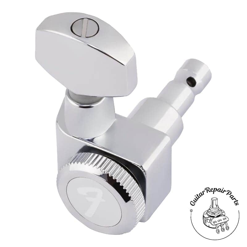 Fender Locking Staggered Tuning Machines 0990818100 - Polished Chrome image 1
