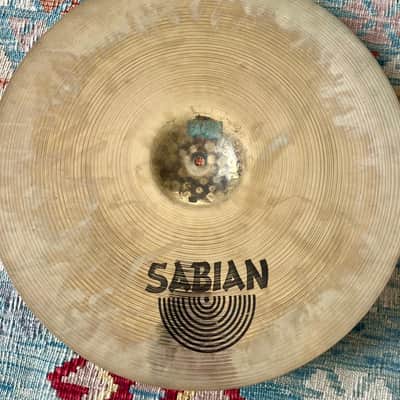 Sabian 21" HH Hand Hammered Raw Bell Dry Ride Cymbal 1996 - 2015 - Brilliant image 7