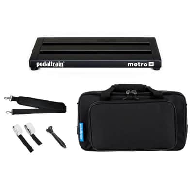 New Pedaltrain Metro 16 Guitar Effects Pedal Board with Soft Case