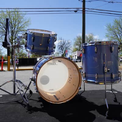 Pearl Masters Maple Complete MCT Series Chrome Contrail Lqr. 3pc Maple Shell Pack | (12, 14, 20") image 7