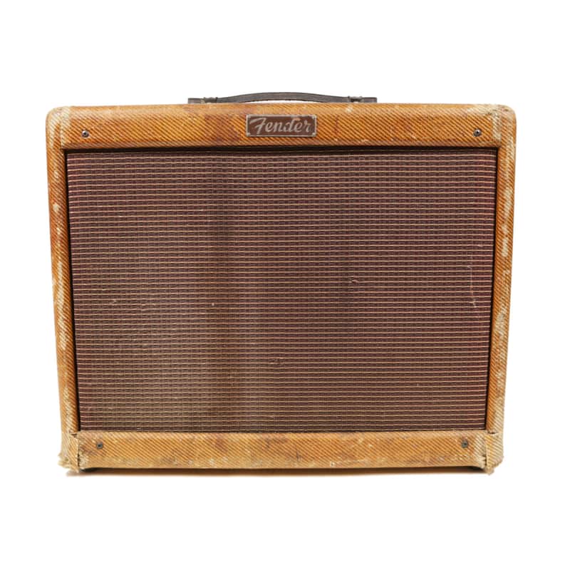 Vintage Fender Tremolux 15W 1x12 Tube Combo Amp 1955 image 1