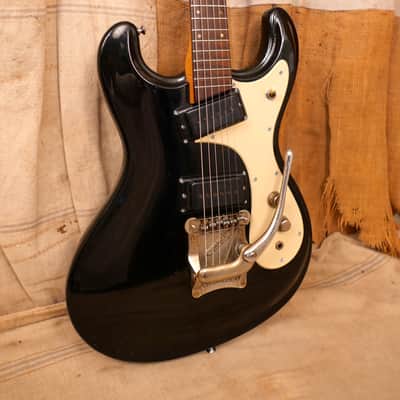 Morales Vibramatic Mosrite Copy 1969 Black image 3