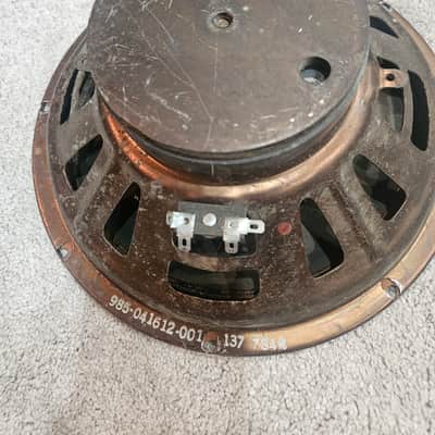 CTS 10" 8 Ohm Speaker - 1978 image 2