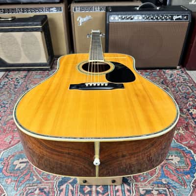 70's K Country Brazilian Rosewood by Kasuga D-350C X-Braced image 22
