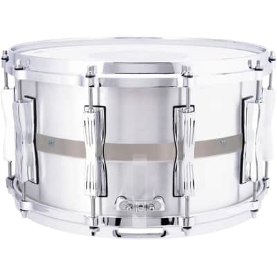 Ludwig Slotted Coliseum Cast Aluminum Snare Drum 14x8 image 3