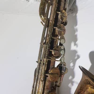 1934 BUESCHER TRUE TONE BARITONE SAX USA image 4