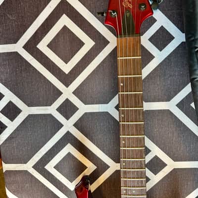 ESP - GrassRoots Forest G-FR-56G - Set Neck - See-Thru Candy Apple