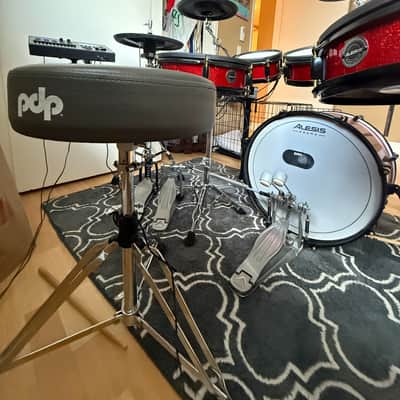 Alesis Strike Pro Special Edition Electronic Drum Set 2010s - Black / Red hardware included image 7