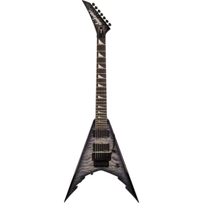 Jackson Pro Series Signature Corey Beaulieu King V KV7Q 7-String Electric Guitar - Transparent Black image 2