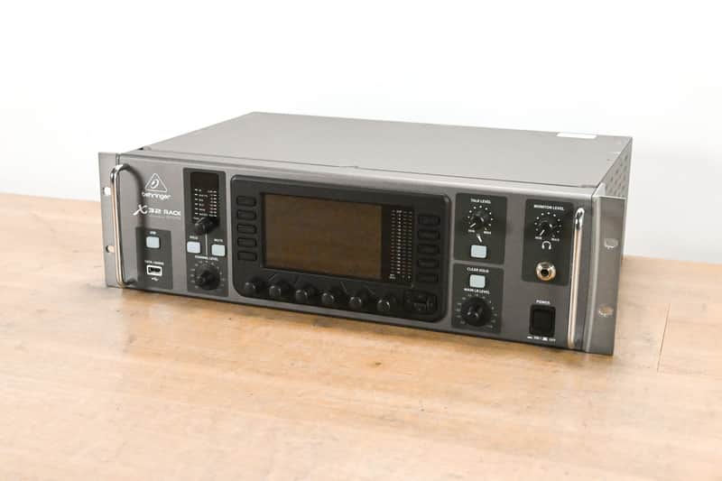 Behringer X32 Rack 40-Channel Rackmount Digital Mixer w/ X-DANTE Card CG012G8 image 1