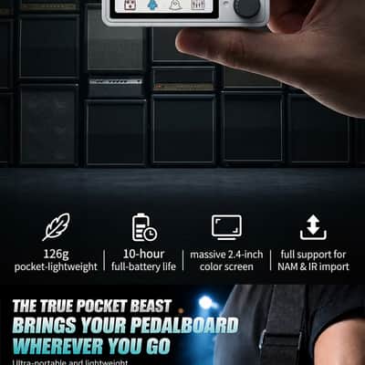 LIVTRA NANOCORE Pocket Multi-Effects Pedal, Price include the import duty to US buyer image 2