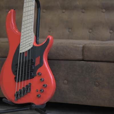 Dingwall NG3 Adam "Nolly" Getgood Signature 5-String - Fiesta Red image 6