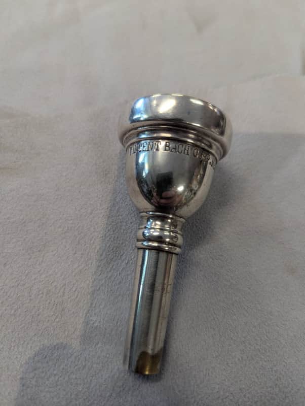 USED Bach 7 Small Shank Trombone Mouthpiece image 1