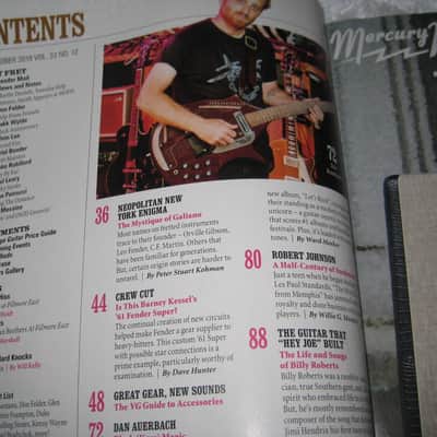 Vintage Guitar Magazine From October 2019 Dan Auerbach Issue image 3