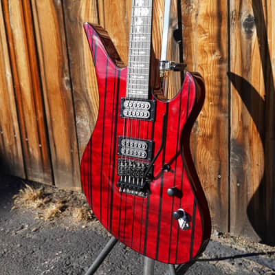 Schecter DIAMOND SERIES Synyster Gates Standard Plus   Transparent Deep Red 6-String Electric Guitar image 7