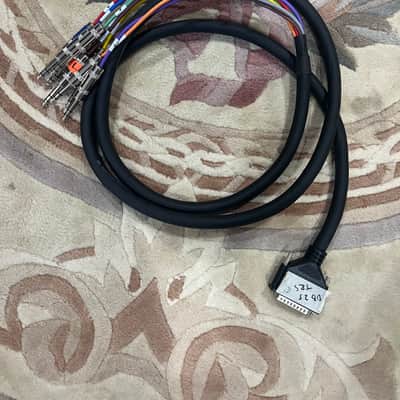 Hosa DTP-803 Balanced Snake DB25 to 1/4 in TRS 8 Foot Cable image 1