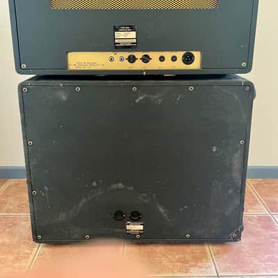 1971 Marshall JMP 50W + Vintage 2x12 Rola Greenback Cab – Original Dagnall Transformer image 8