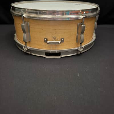 WFL Ludwig Pioneer 14" x 5" Snare Drum 1950's - Natural Maple image 7