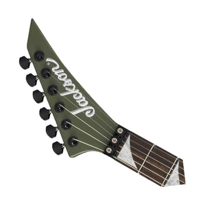 Used Jackson American Series Soloist SL2MG Electric Guitar - Matte Army Drab image 4