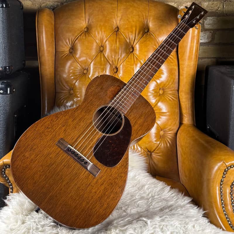 1935 Martin 0-17 Vintage Gloss All Mahogany Pre War Acoustic Guitar W/ Hardshell Case! image 1
