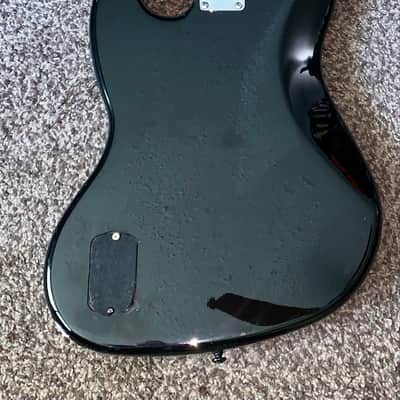 2003 Fender Deluxe Active Jazz Bass electric guitar skb hardshell case image 10