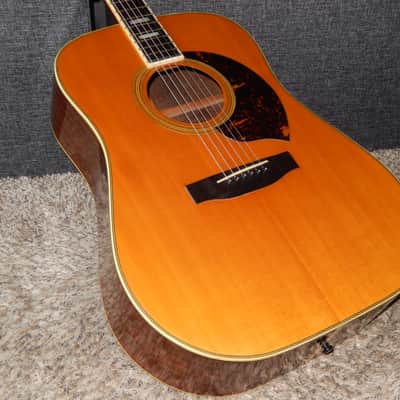 MADE IN JAPAN 1975 - YAMAKI B50 - SIMPLY AMAZING - WESTERN STYLE - ACOUSTIC GUITAR image 2