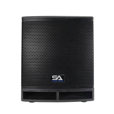 Apex-12Sub - Apex Powered 12" PA/DJ Subwoofer Cabinet with Bluetooth - 500 Watts RMS image 2