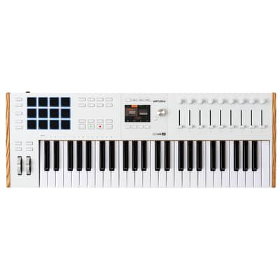 Arturia KeyLab 49 MK3 49-Key MIDI Keyboard Controller - White