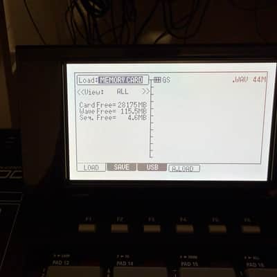Akai MPC2500 with XL LCD Screen and paid JJOS image 6
